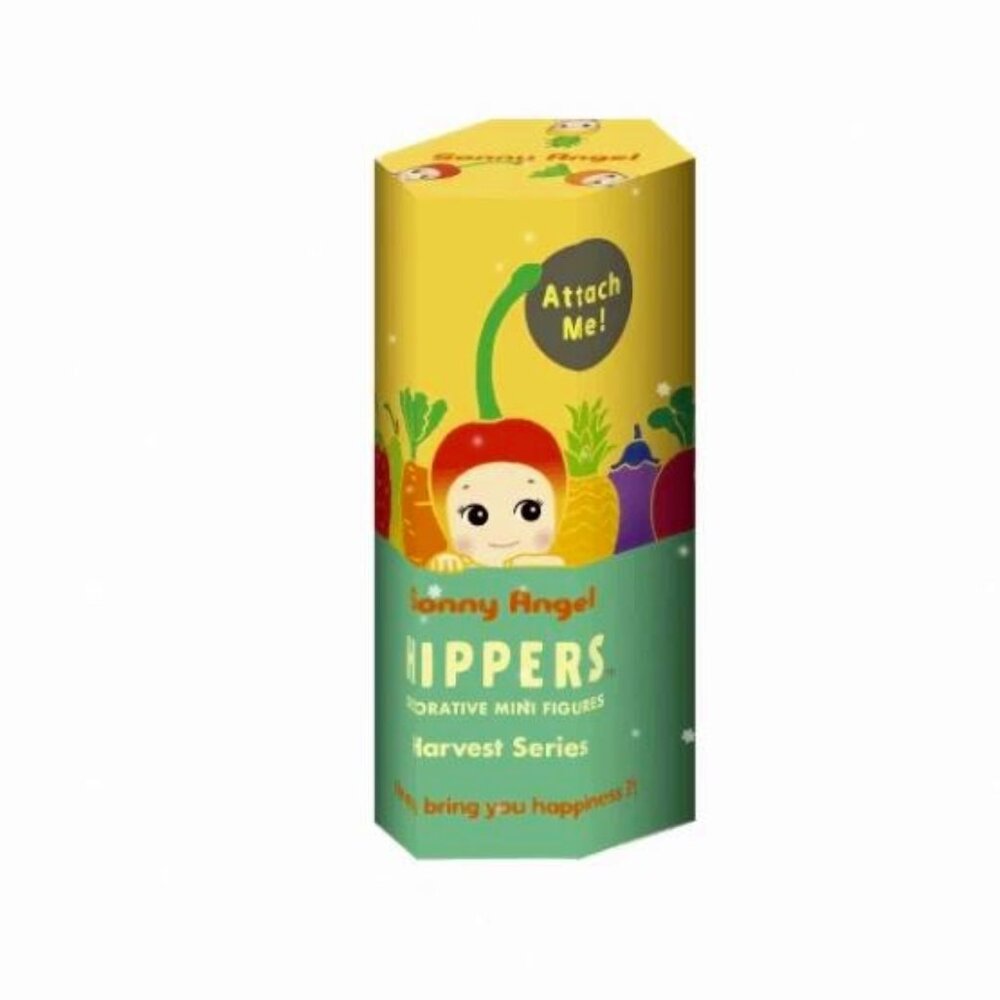 NIB Sonny Angel Hippers Harvest Series Mini Figure Yellow 3.74 Inch - ONE